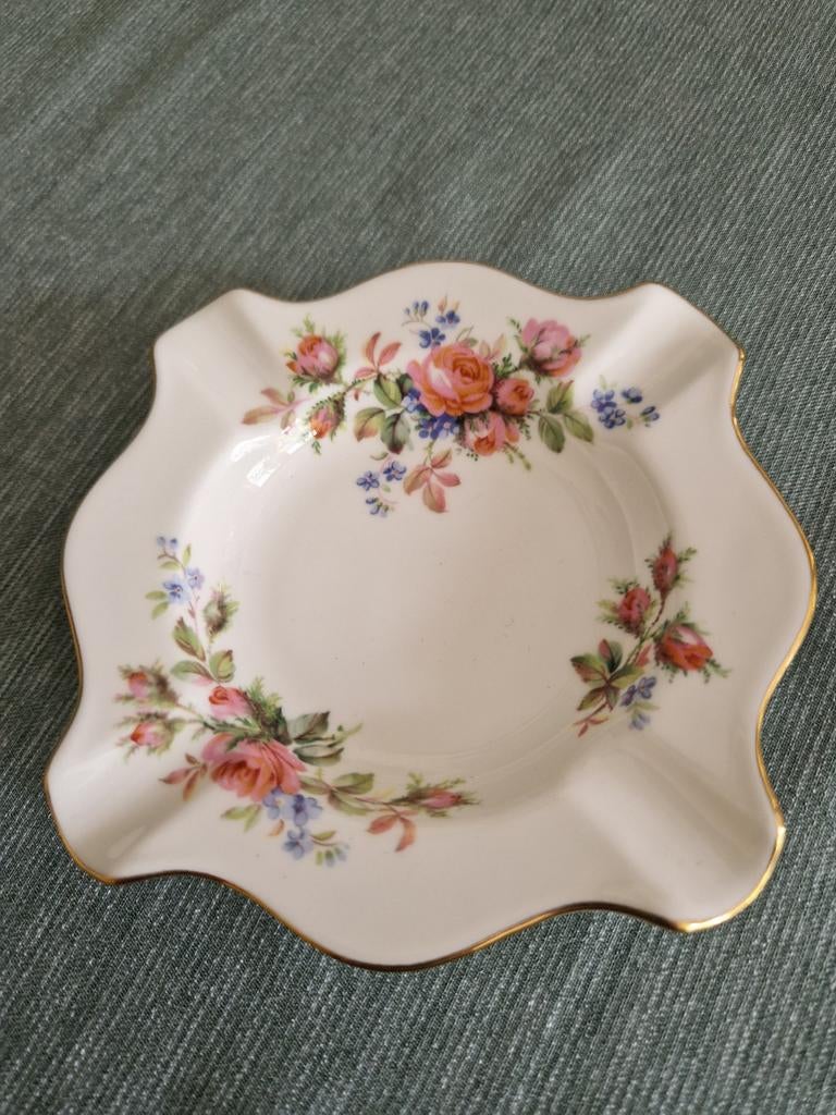 Asbakje Royal Albert Bone China "MOSS ROSE", Antiek en Kunst, Ophalen of Verzenden