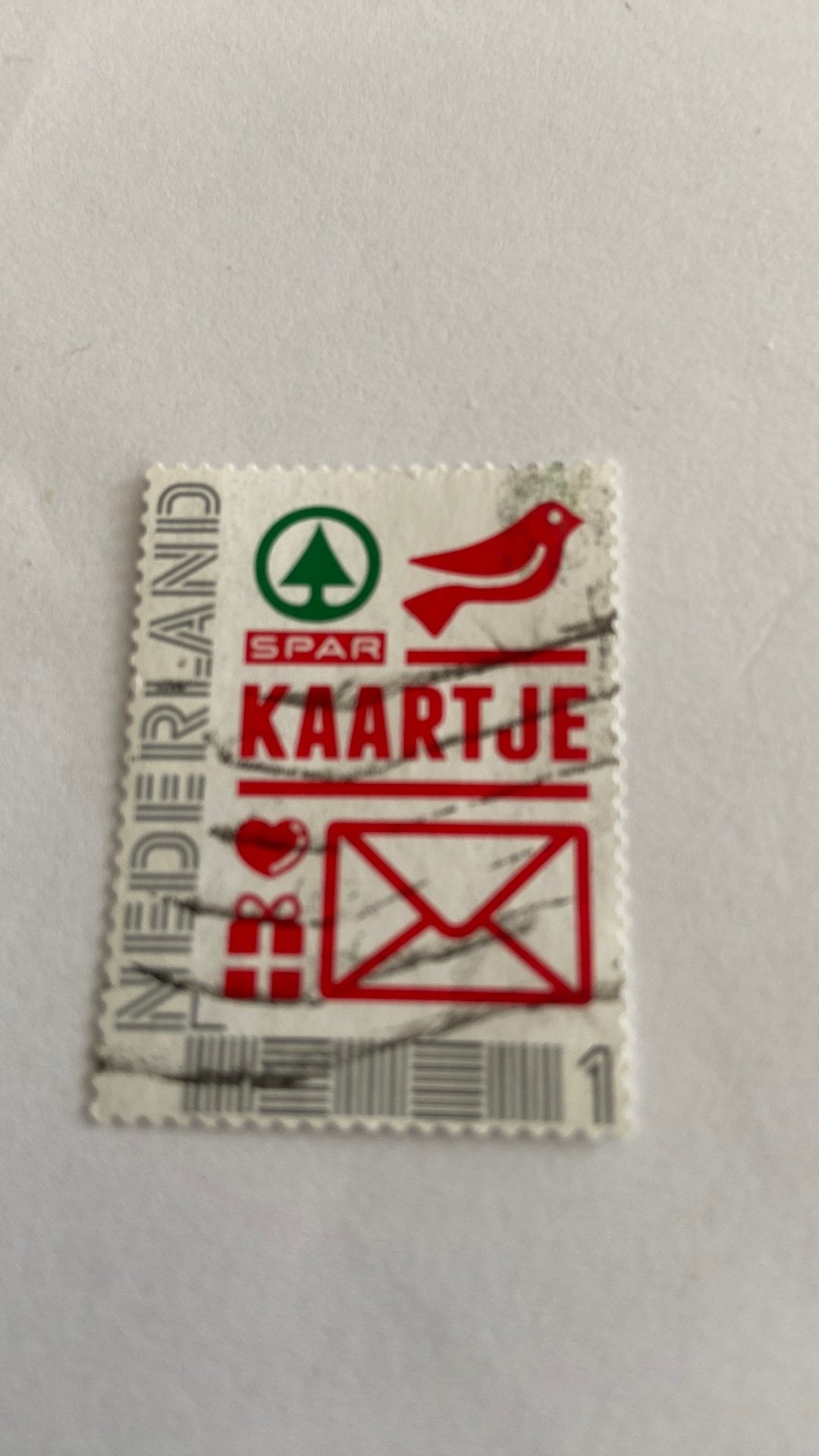 Nederland, Postzegels en Munten, Ophalen of Verzenden, Gestempeld