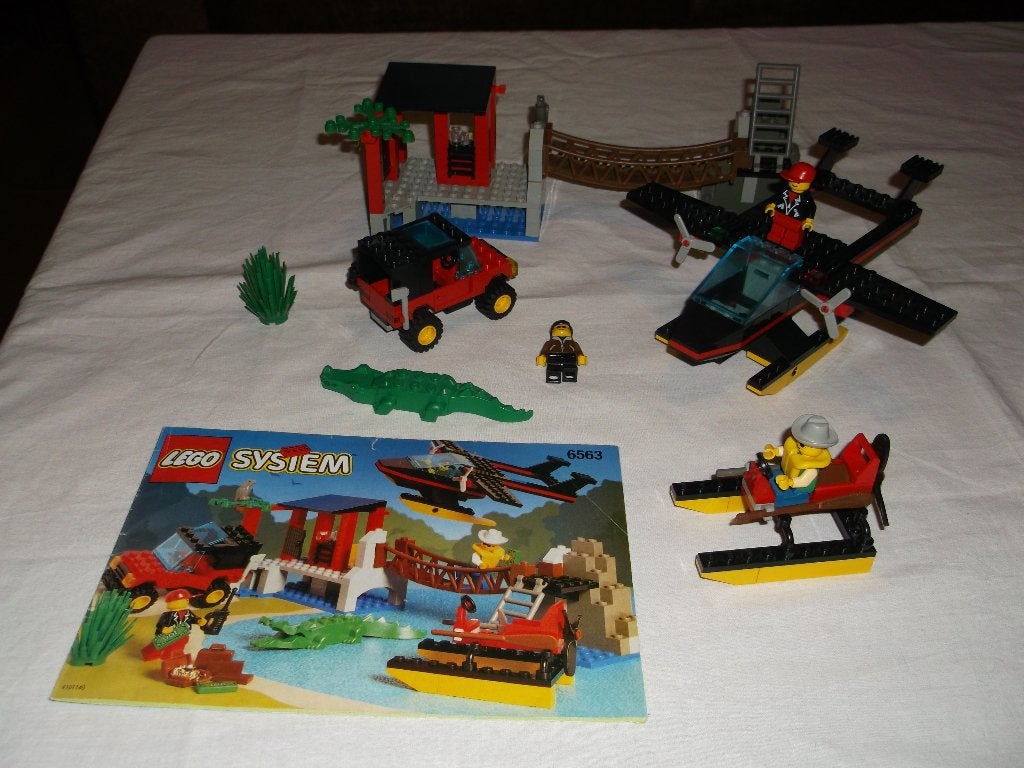 lego town 6563, Kinderen en Baby's, Speelgoed | Duplo en Lego, Ophalen of Verzenden, Gebruikt, Compleet, Lego