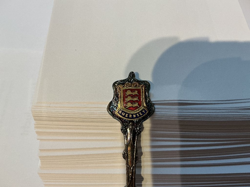 lepeltje Quernsey Frankrijk bieden, Ophalen of Verzenden, Nieuw