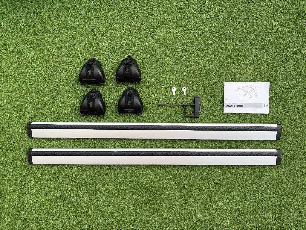 Originele Thule / Volvo Wingbar Dakdragers + Kit 4021, Ophalen of Verzenden, Zo goed als nieuw
