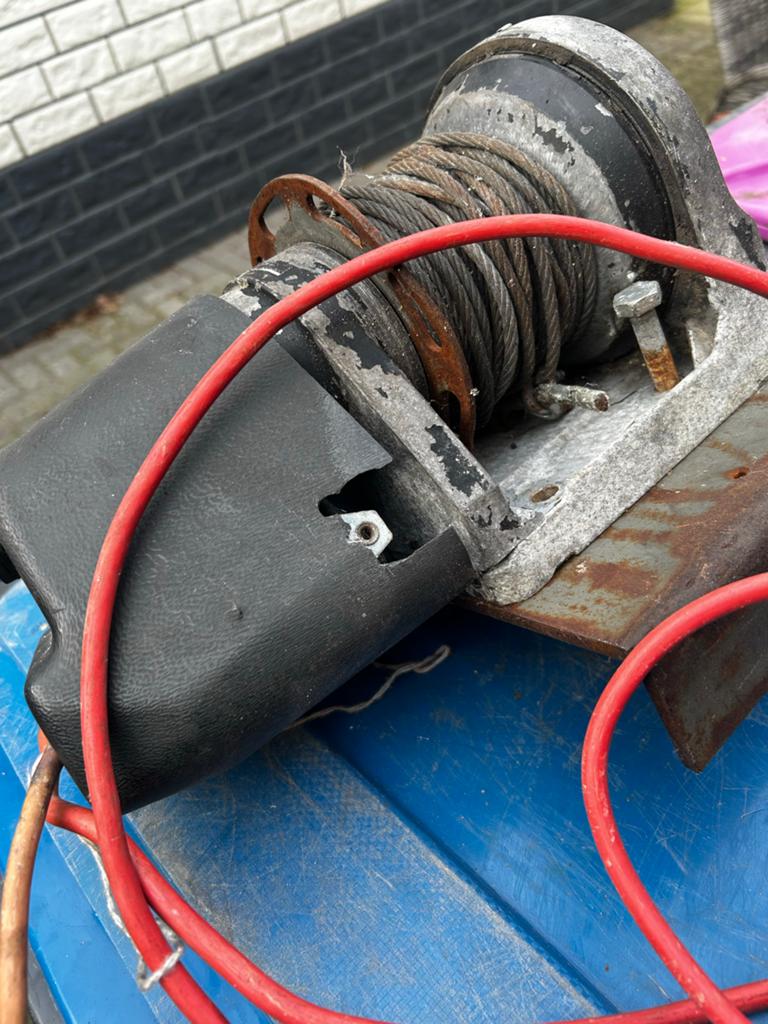elektrische lier - Ramsey Winch RV 2500, Ophalen