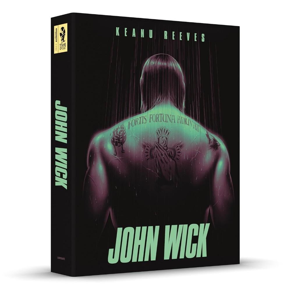 John Wick 10th Anniversary Titans of Cult 4K Steelbook, Cd's en Dvd's, Blu-ray, Zo goed als nieuw, Actie, Ophalen of Verzenden