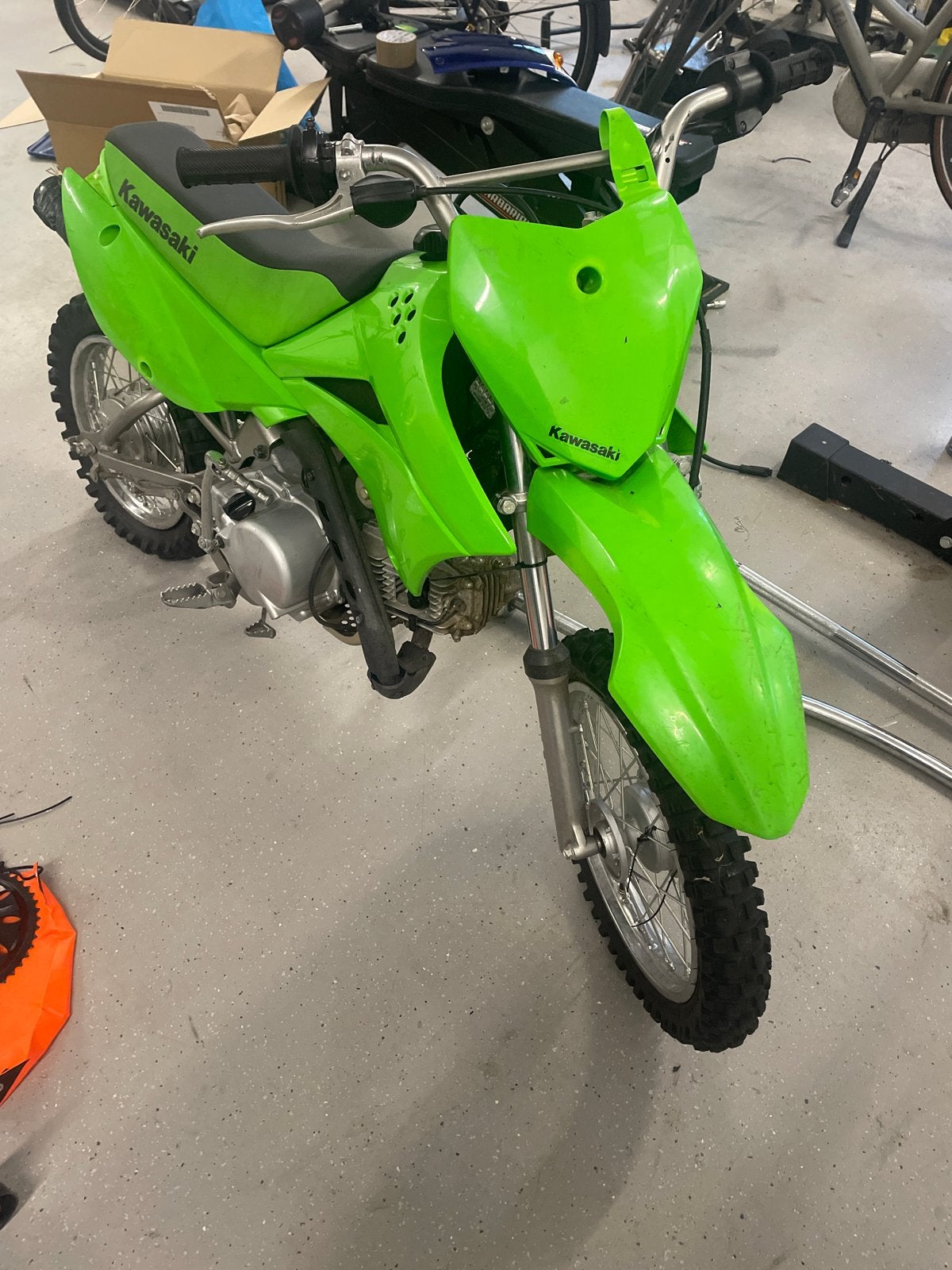 Klx 110 - Bijna nieuw, start met 1 kick!, Ophalen of Verzenden, Zo goed als nieuw, Overige merken