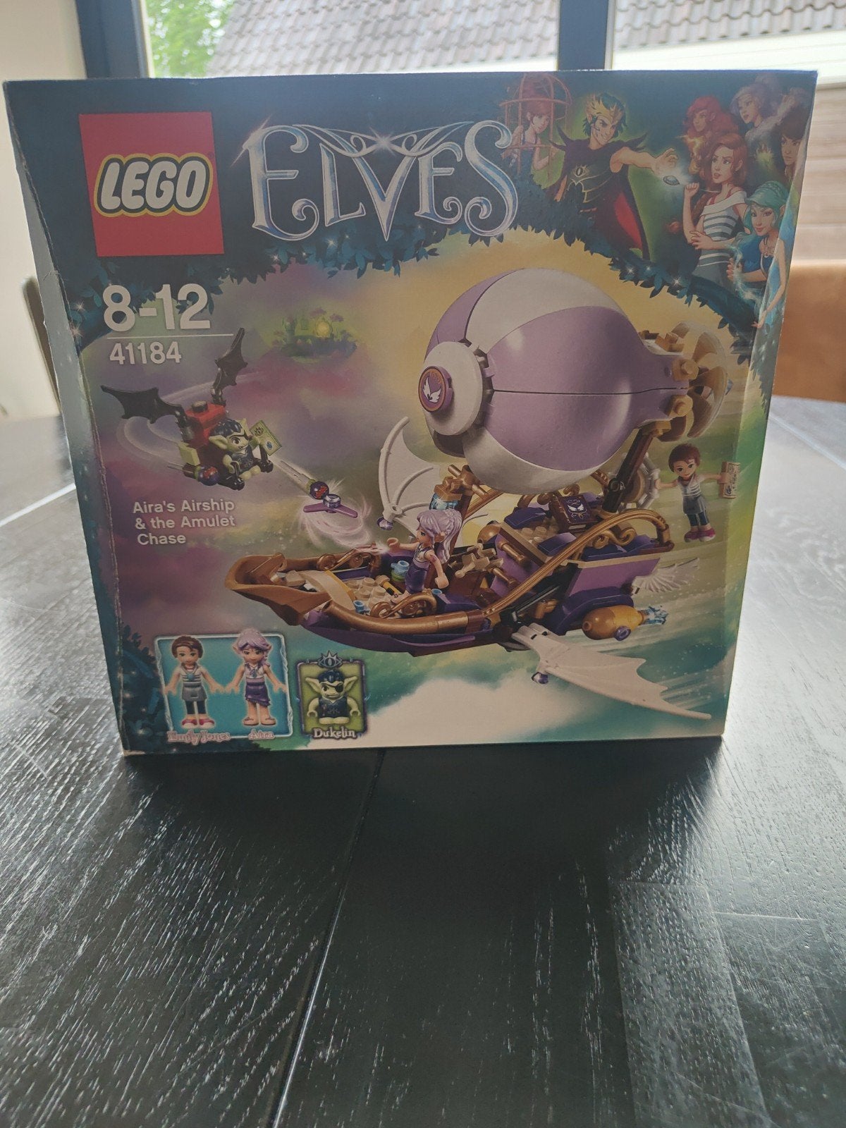 Lego Elves 41184 Aira's Luchtschip & Amulet Achtervolging, Overige thema's, Lego, Ophalen of Verzenden, Zo goed als nieuw