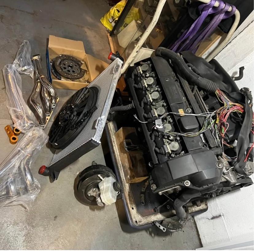 BMW M52B25 Swap Kit voor E30 (E39 motor), Ophalen of Verzenden, Gebruikt, BMW