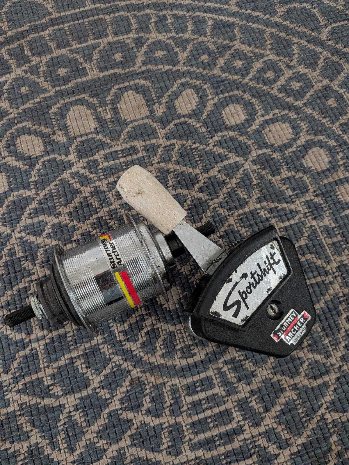 Sturmey Archer Sportshift versnellingsnaaf, Toerfiets, Gebruikt, Staal, Ophalen of Verzenden