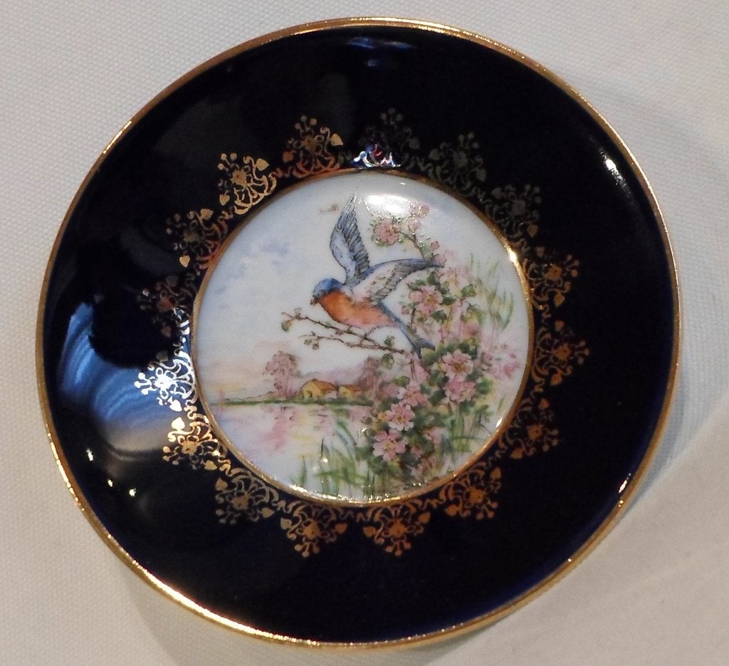 Limoges Handbeschilderd Schaaltje, Ophalen of Verzenden