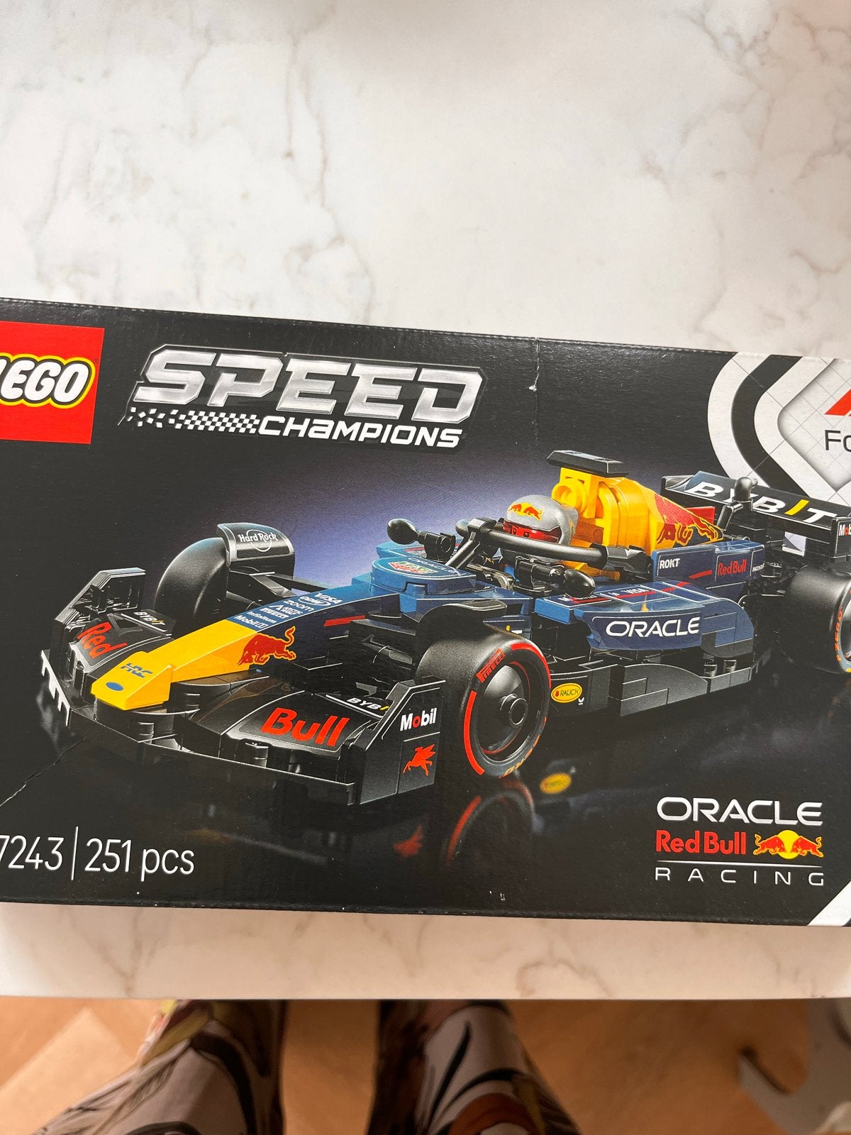LEGO Speed Champions Red Bull Racing F1 Auto (77243), Ophalen of Verzenden, Zo goed als nieuw, Overige merken