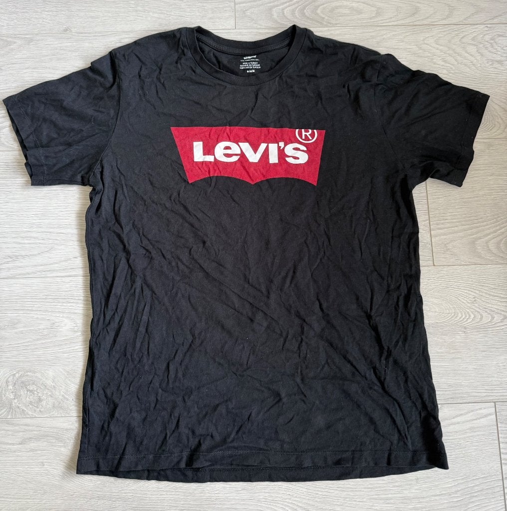 Zwarte Levi’s shirt maat M!, Levi's, Verzenden, Zwart, Zo goed als nieuw
