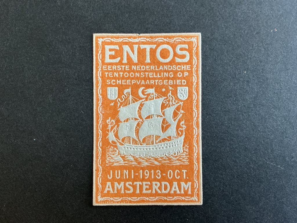Sluitzegel:Entos, Postzegels en Munten, Verzenden, T/m 1940, Postfris