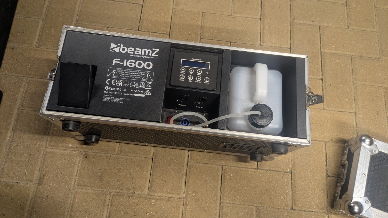 Rook- en Hazemachine Set (BeamZ F-1600 & HZ3000), Ophalen of Verzenden, Zo goed als nieuw, Rookmachine