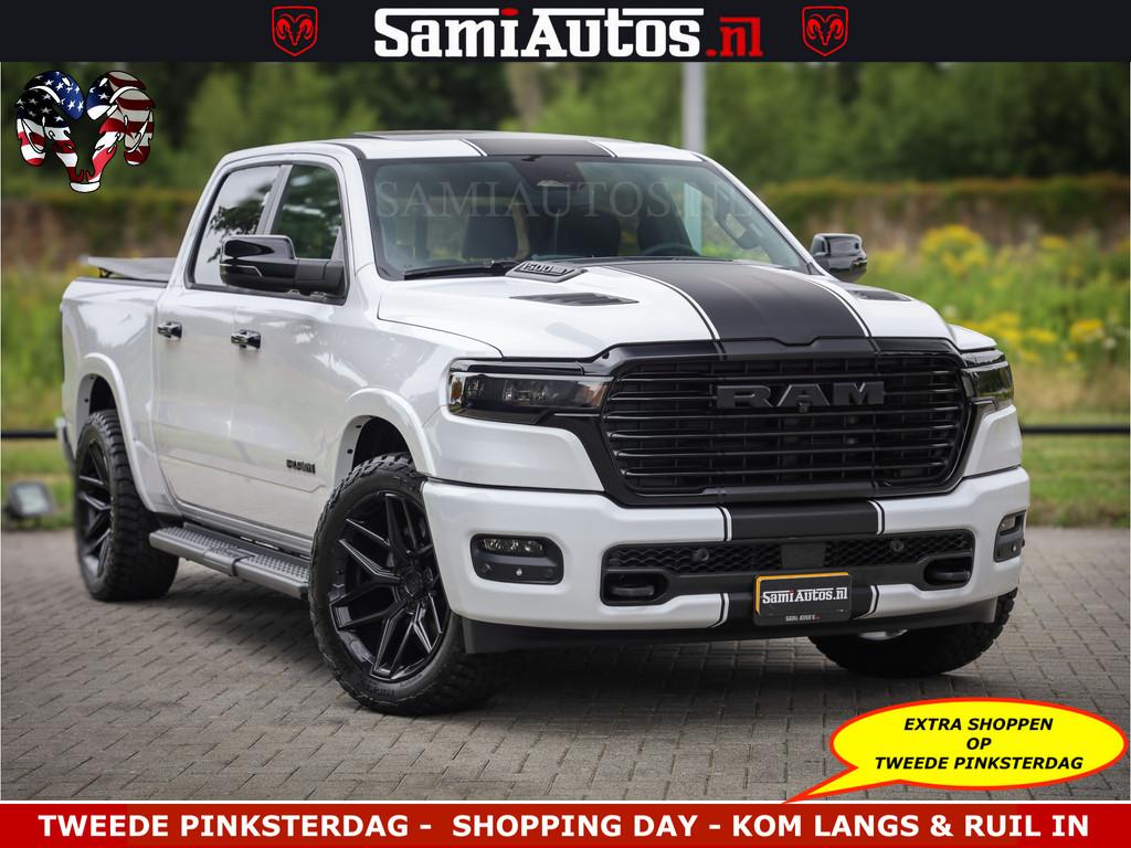 Dodge Ram PREMIUM | Full Option | De Meest Luxe Pick-Up in z, Auto's, Automaat, Met garantie (alle), Wit, Leder
