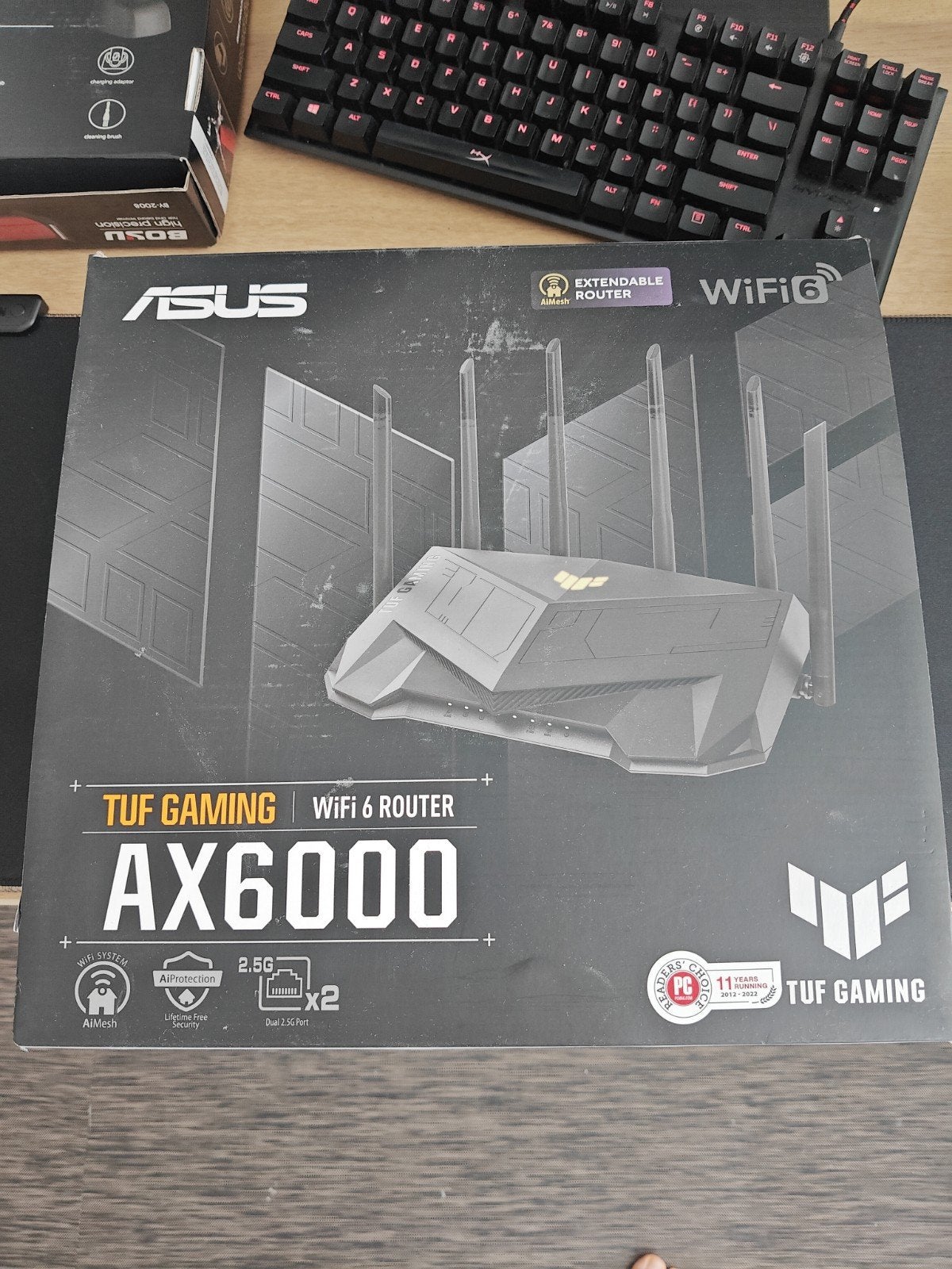 ASUS TUF-AX6000 Gaming Router -in doos, Ophalen of Verzenden, Nieuw, Router, ASUS