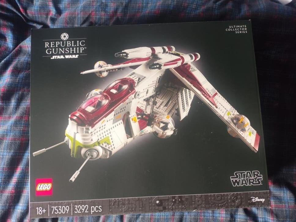 Lego Star Wars Republic Gunship UCS 75309 Nieuw, Kinderen en Baby's, Speelgoed | Duplo en Lego, Star Wars, Lego, Nieuw, Ophalen of Verzenden