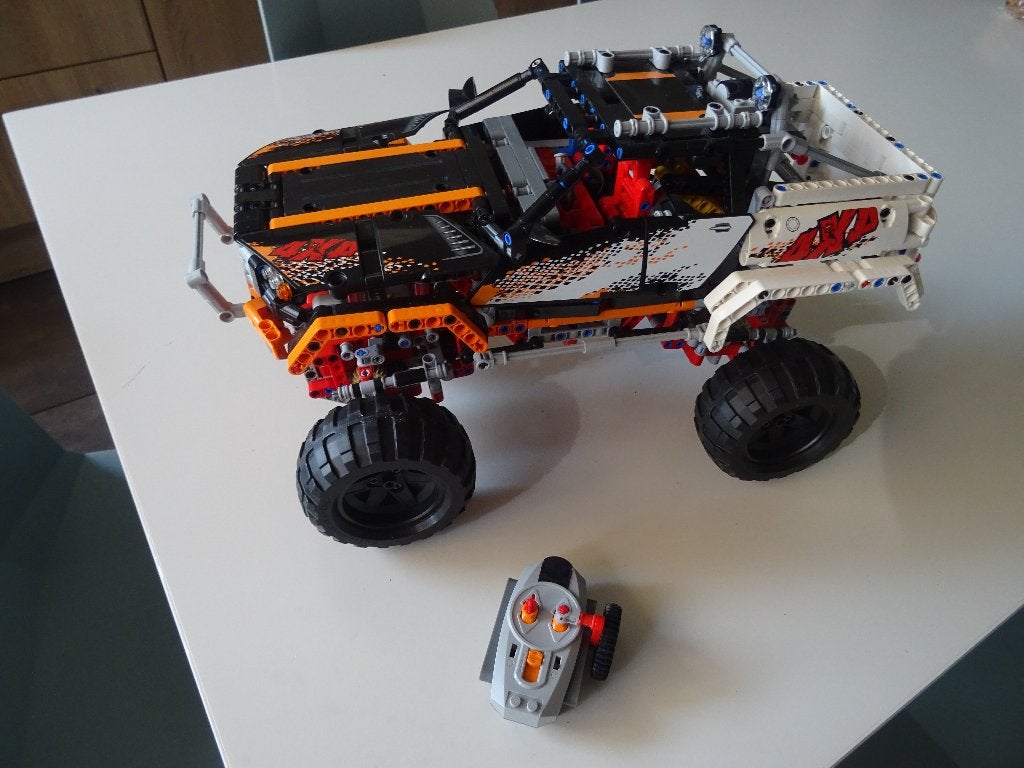 technic Lego 4x4 Crawler 9398, Kinderen en Baby's, Speelgoed | Duplo en Lego, Lego, Ophalen of Verzenden, Zo goed als nieuw, Technic
