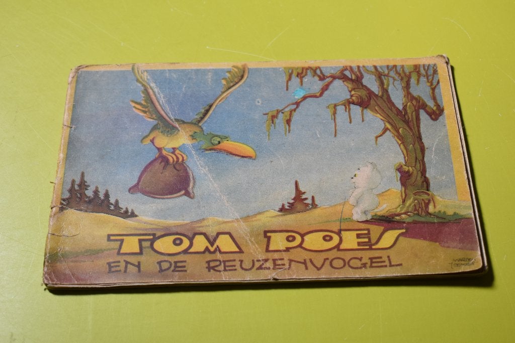 Tom Poes en de Reuzenvogel -1946- Marten Toonder-, Gelezen, Marten Toonder, Eén stripboek, Ophalen of Verzenden