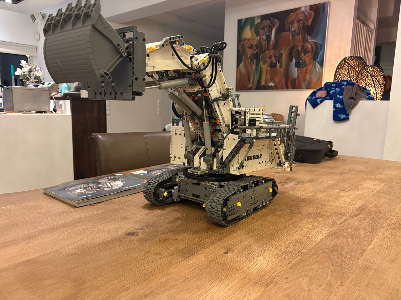 LEGO Technic Liebherr R 9800 Graafmachine (42100), Ophalen of Verzenden, Zo goed als nieuw, Overige merken