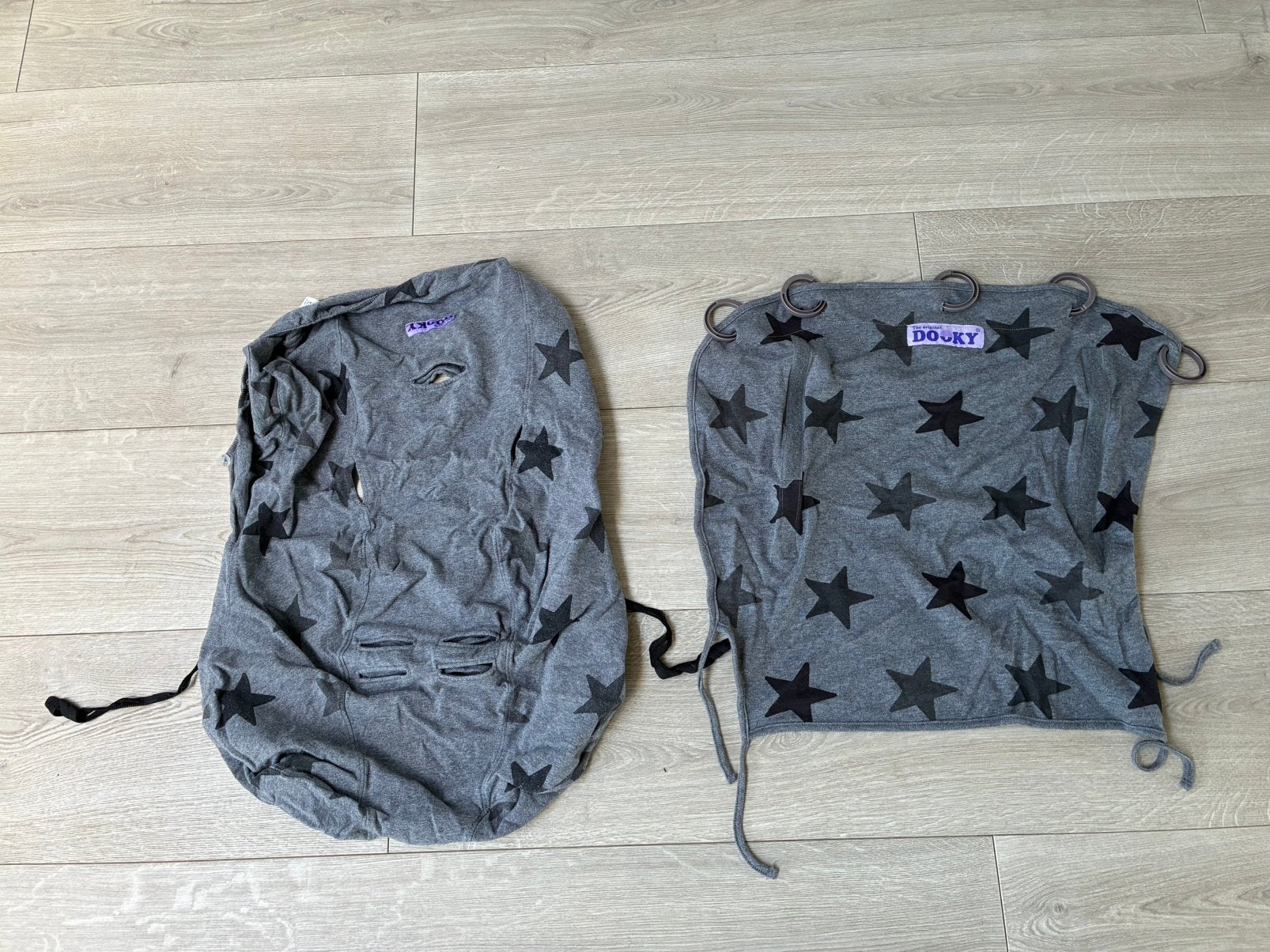 Dooky zonnescherm (2x) en maxi-cosi hoes, Ophalen, Zo goed als nieuw, Overige merken