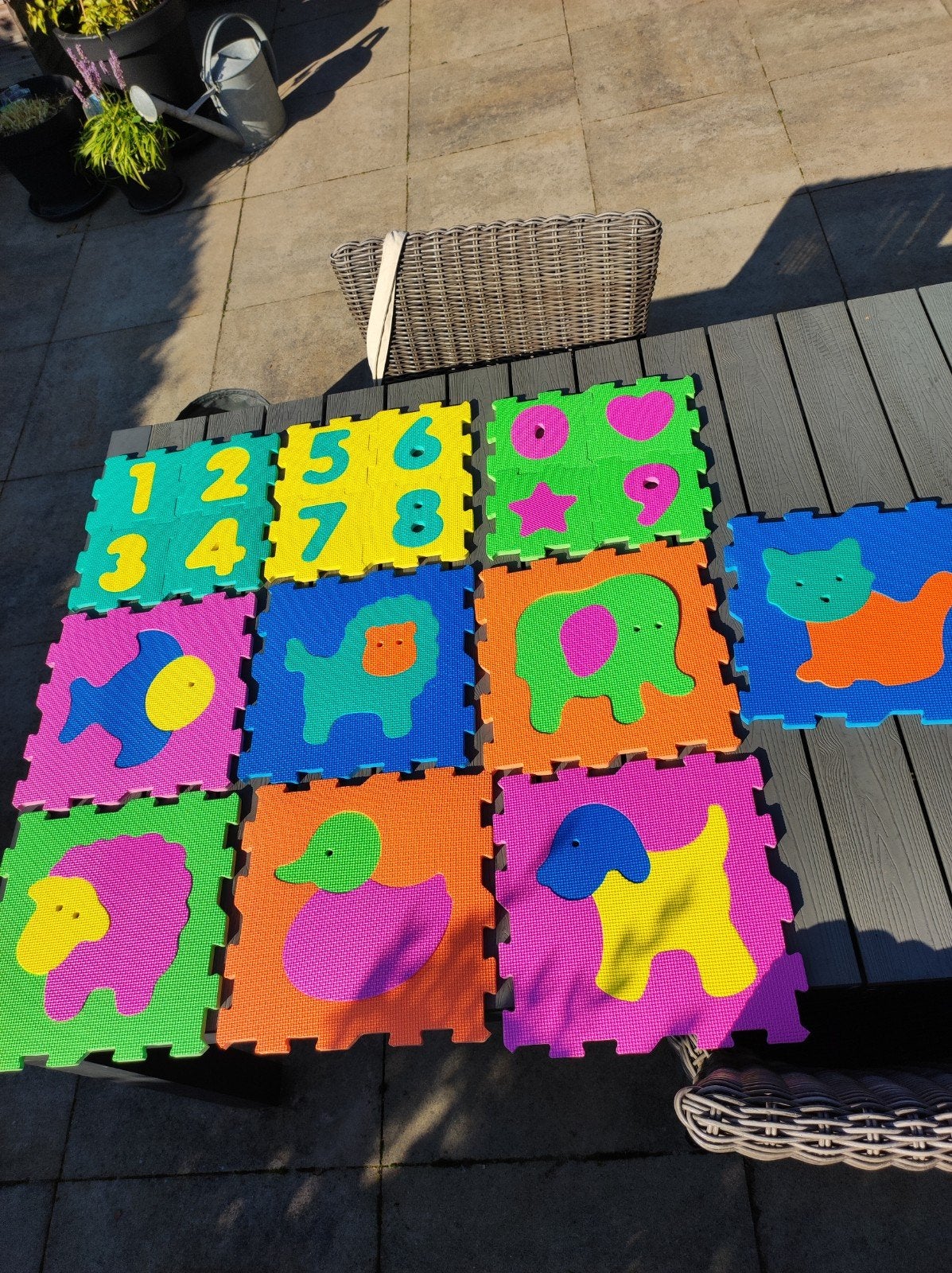Puzzelmat foam, Ophalen, Zo goed als nieuw