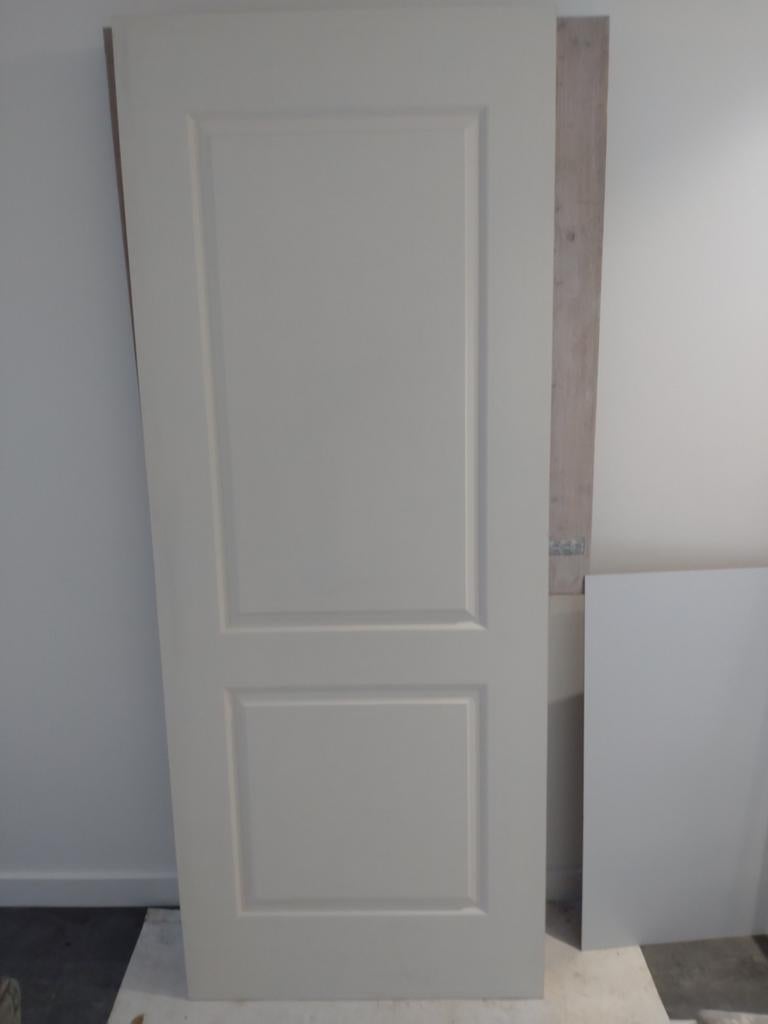 2x Pertura binnendeur type 405 stomp wit gegrond 83x211,5cm, Ophalen of Verzenden, Nieuw, Binnendeur, 200 tot 215 cm