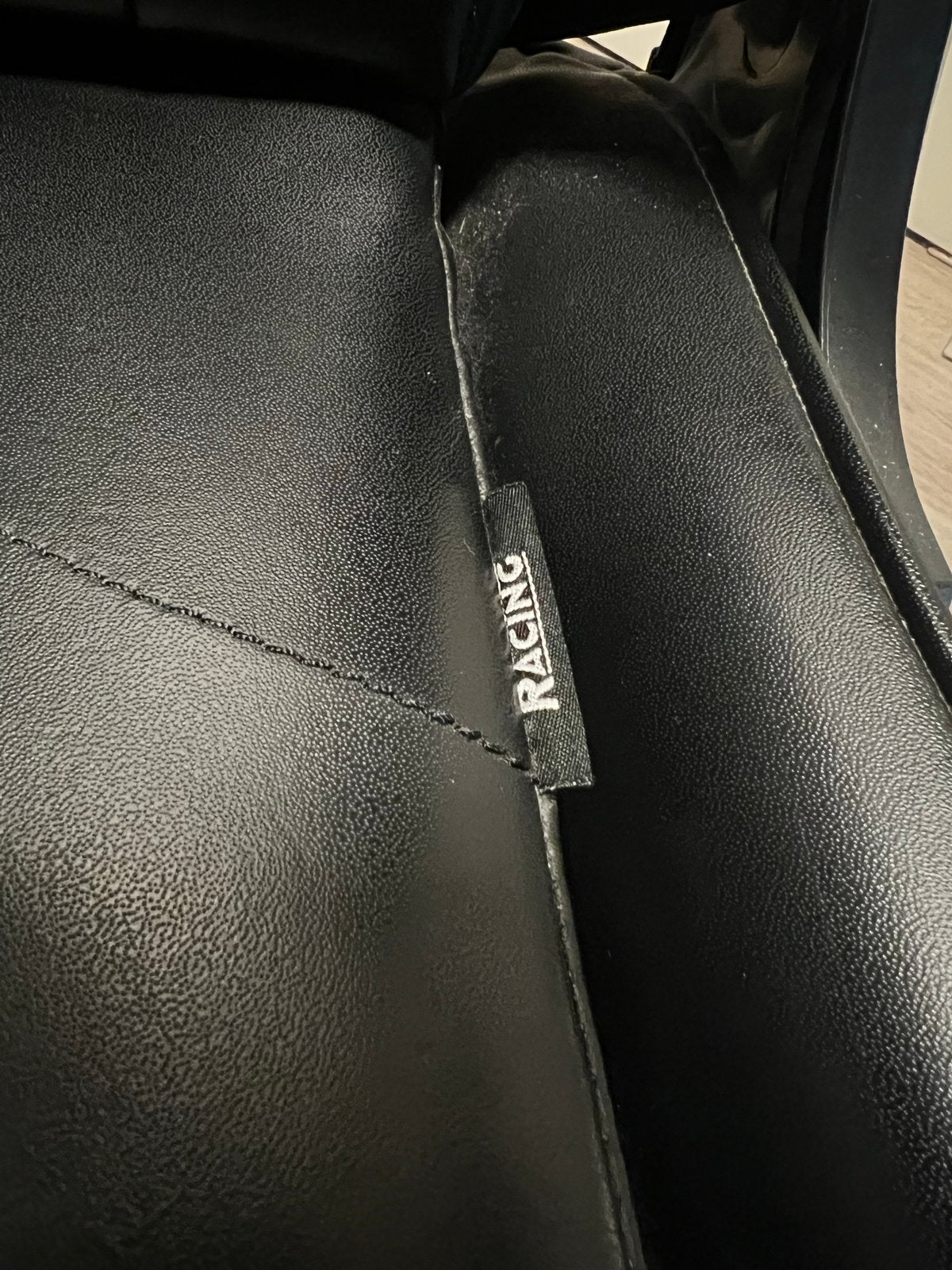 DXRacer Gaming Bureaustoel - Zwart - Custom soft wheels, Ophalen, Gebruikt, Zwart, Gaming bureaustoel