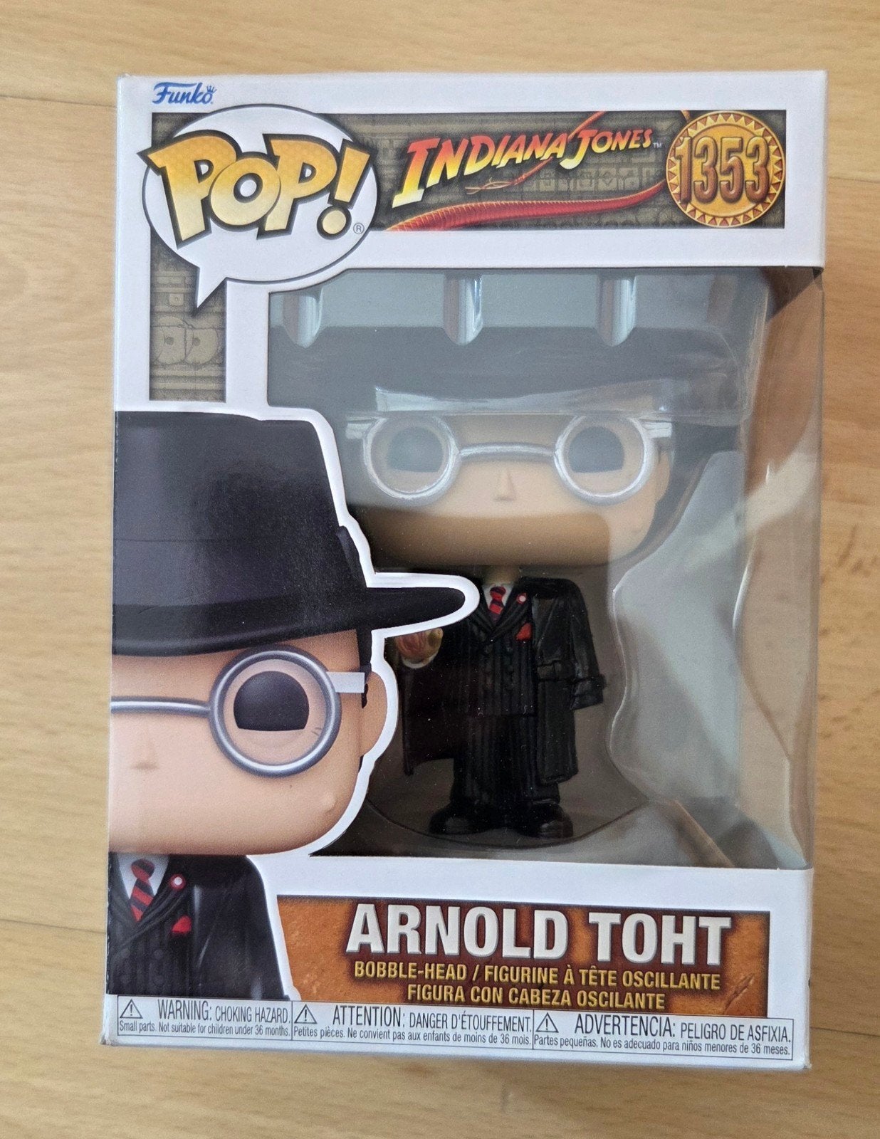 Funko Pop! Indiana Jones Arnold Toht #1353 Bobble-Head, Ophalen of Verzenden, Nieuw
