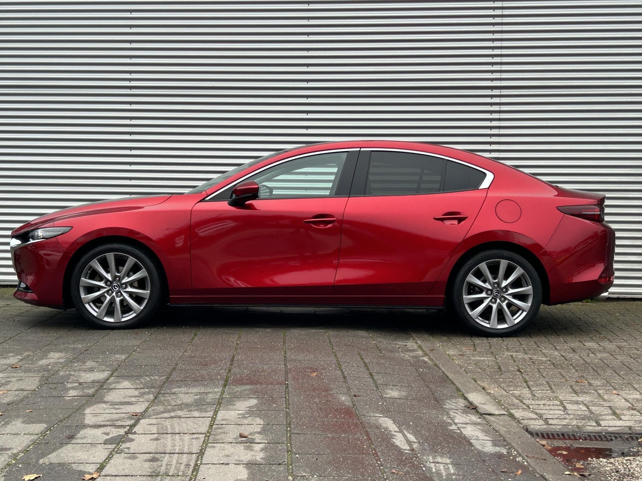 Mazda 3 2.0 e-SkyActiv-G M Hybrid 150 Sportive | Camera | Ap, Auto's, Mazda, Stof, Gebruikt, 4 cilinders, 150 pk
