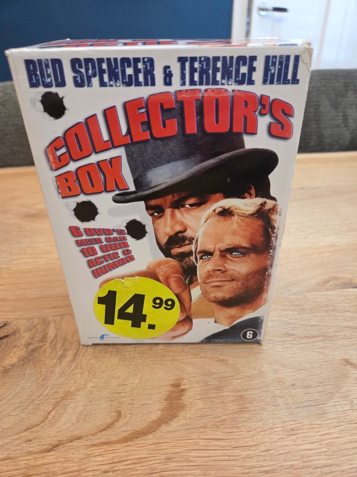 Bud spencer & Terence Hill collector's box 6 dvd set, Alle leeftijden, Ophalen of Verzenden, Zo goed als nieuw