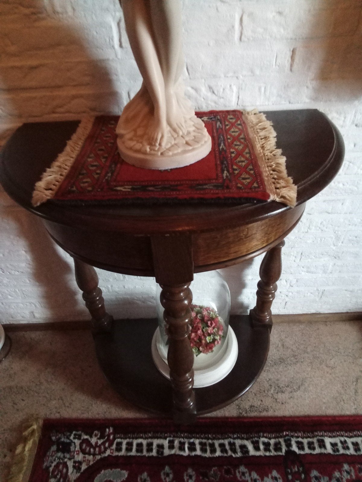 sidetable eiken. hoogte 78 cm x66x36 cm, Huis en Inrichting, Ophalen, Zo goed als nieuw, Overige typen, Hout