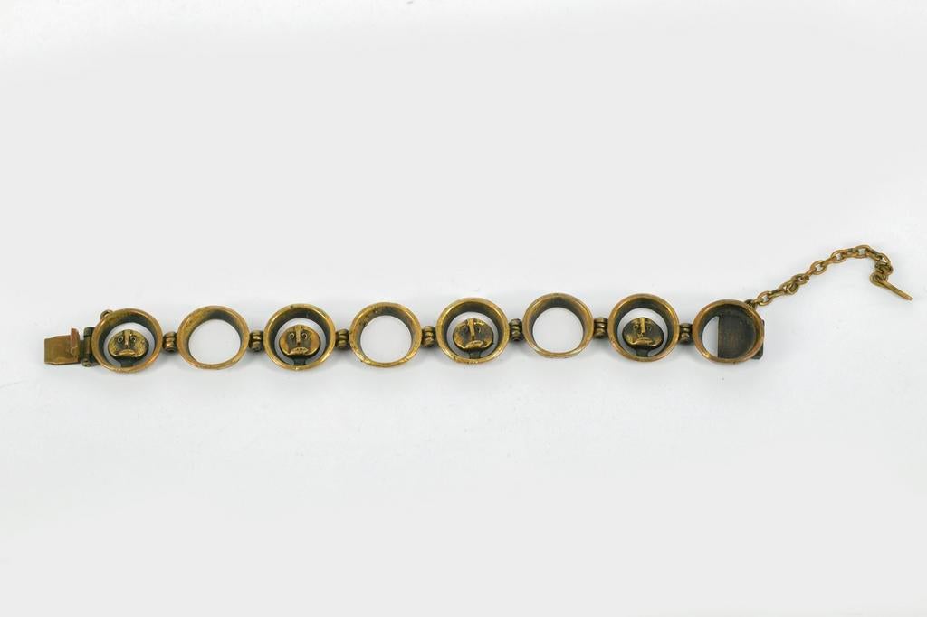 VINTAGE ARMBAND  JORMA LAINE  , FINLAND, Ophalen of Verzenden, Staal, Overige typen
