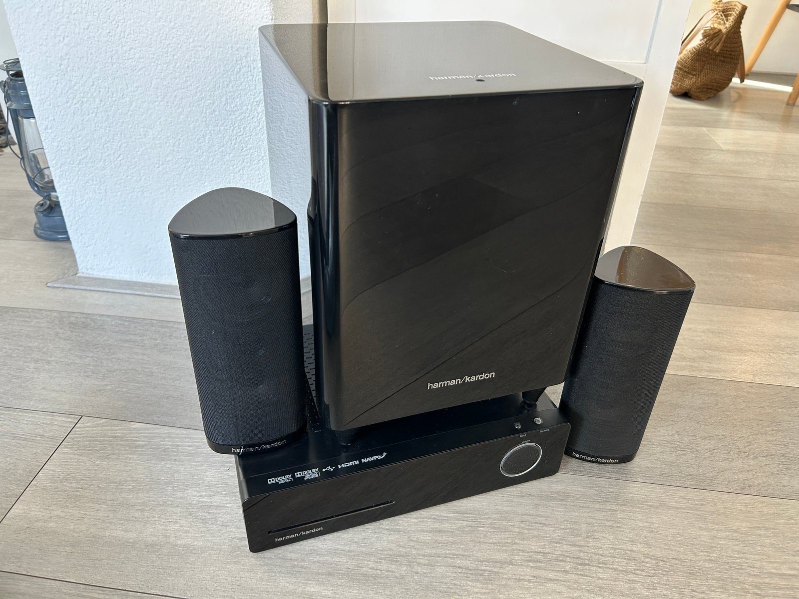 Harman Kardon HS 210, Blu-ray-speler, 70 watt of meer, Zo goed als nieuw, 5.1-systeem