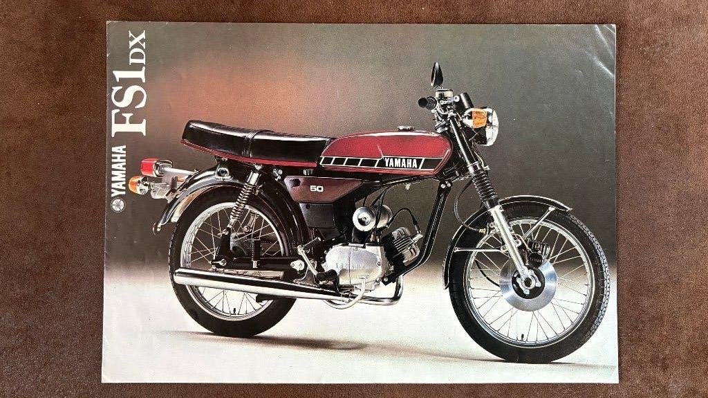 Yamaha FS1 folder model 2F2 bouwjaar 1978, Fietsen en Brommers, Ophalen of Verzenden, Zo goed als nieuw