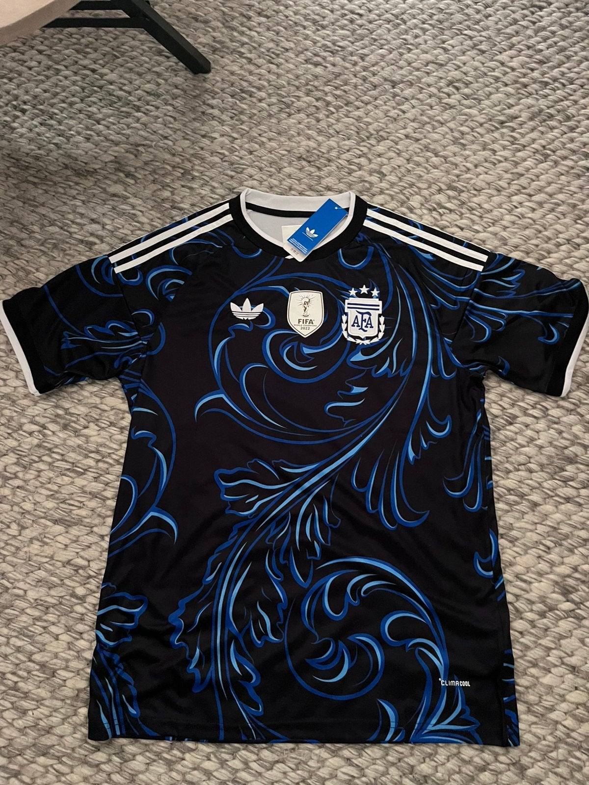 Argentinië voetbalshirt world cup 2026, Verzenden, Zwart, Maat 56/58 (XL), Zo goed als nieuw
