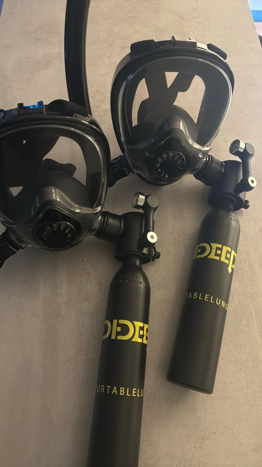 DEEP Draagbare Duikset met Volgelaatsmasker en Compressor, Ophalen of Verzenden, Nieuw, Overige typen