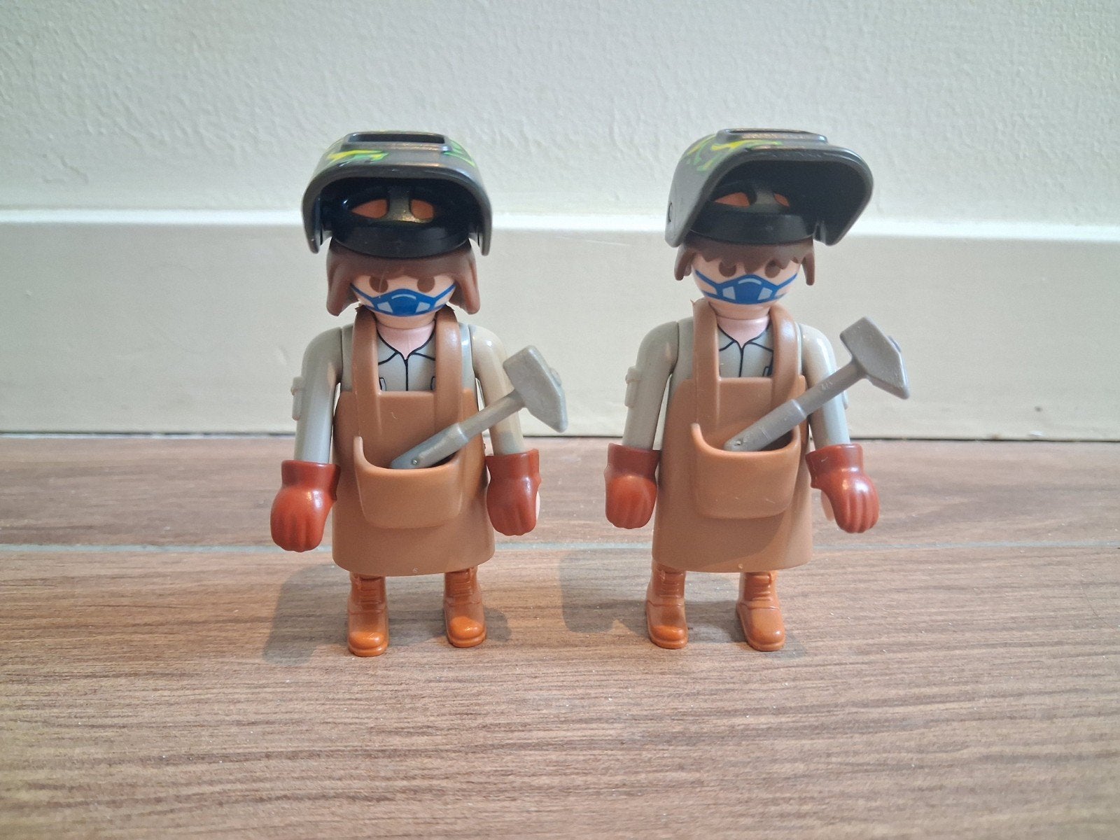 Playmobil lassers met accessoires, Ophalen of Verzenden, Gebruikt