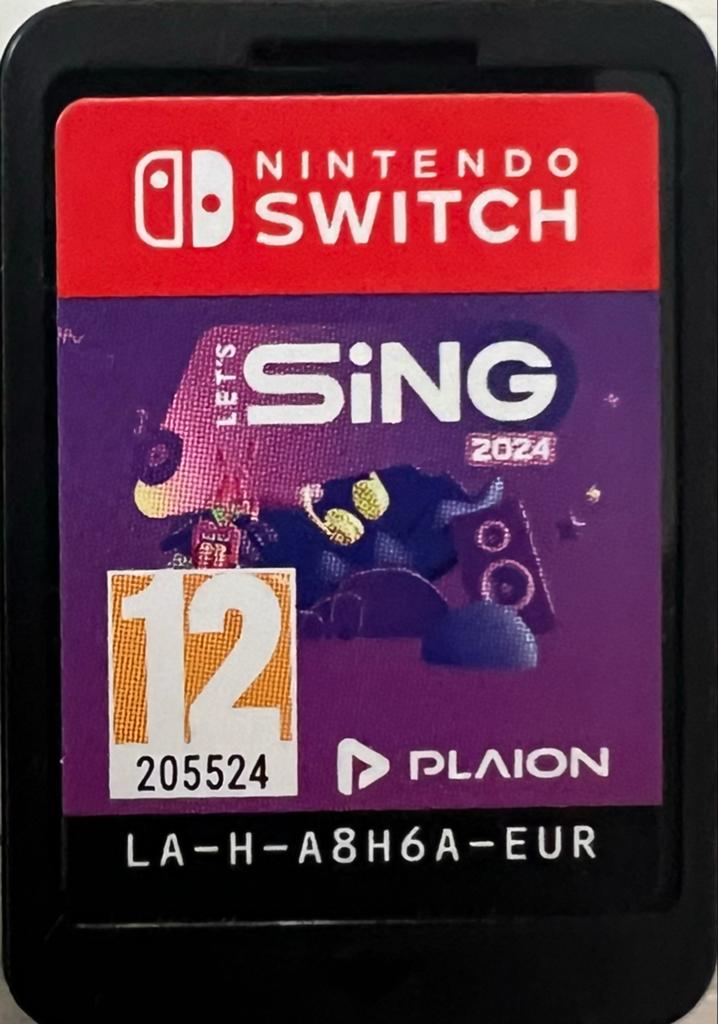 Let's Sing 2024 - Nintendo Switch, Muziek, Eén computer, Ophalen of Verzenden, Zo goed als nieuw