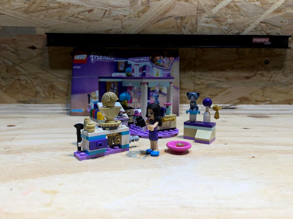 LEGO Friends 41342 Emma's Slaapkamer, Ophalen of Verzenden, Zo goed als nieuw, Overige merken