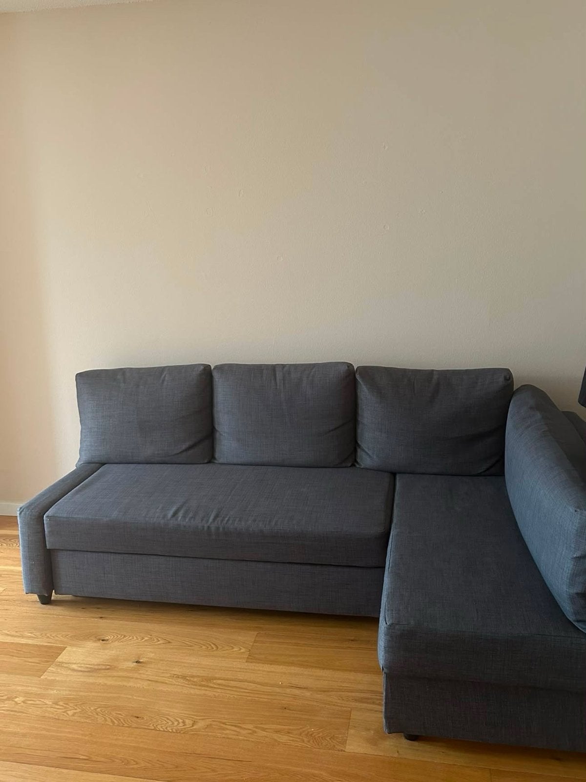 IKEA FRIHETEN slaapbank – bon + 10 jaar garantie, Ophalen, Gebruikt, Stof