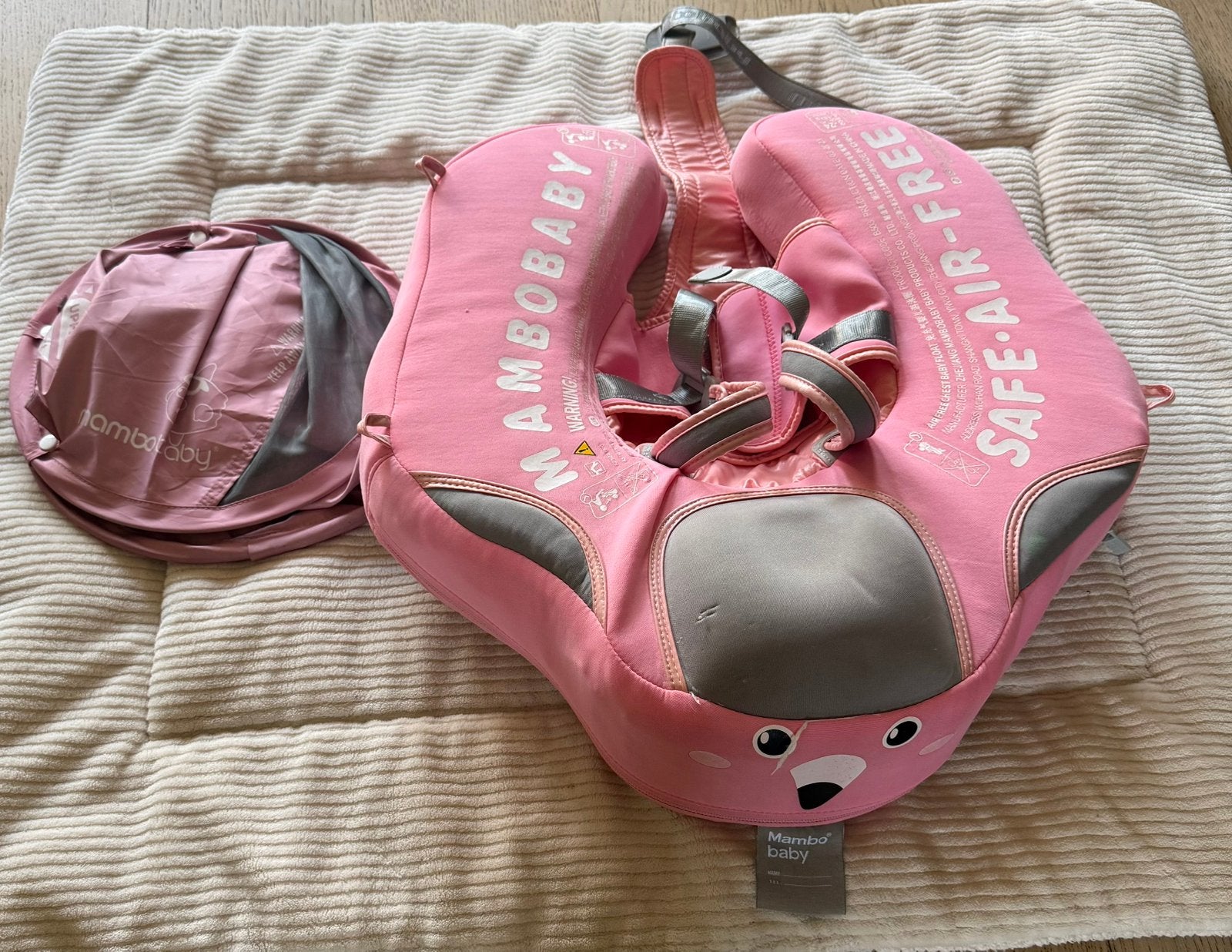 Mambobaby babyfloat, Ophalen, Zo goed als nieuw