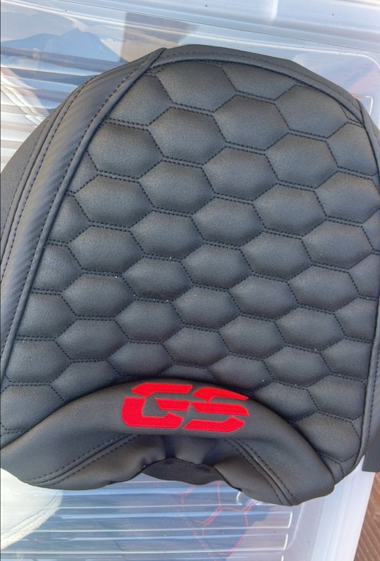 BMW GS Custom Zadelhoes - Rood Logo, Motoren, Ophalen of Verzenden