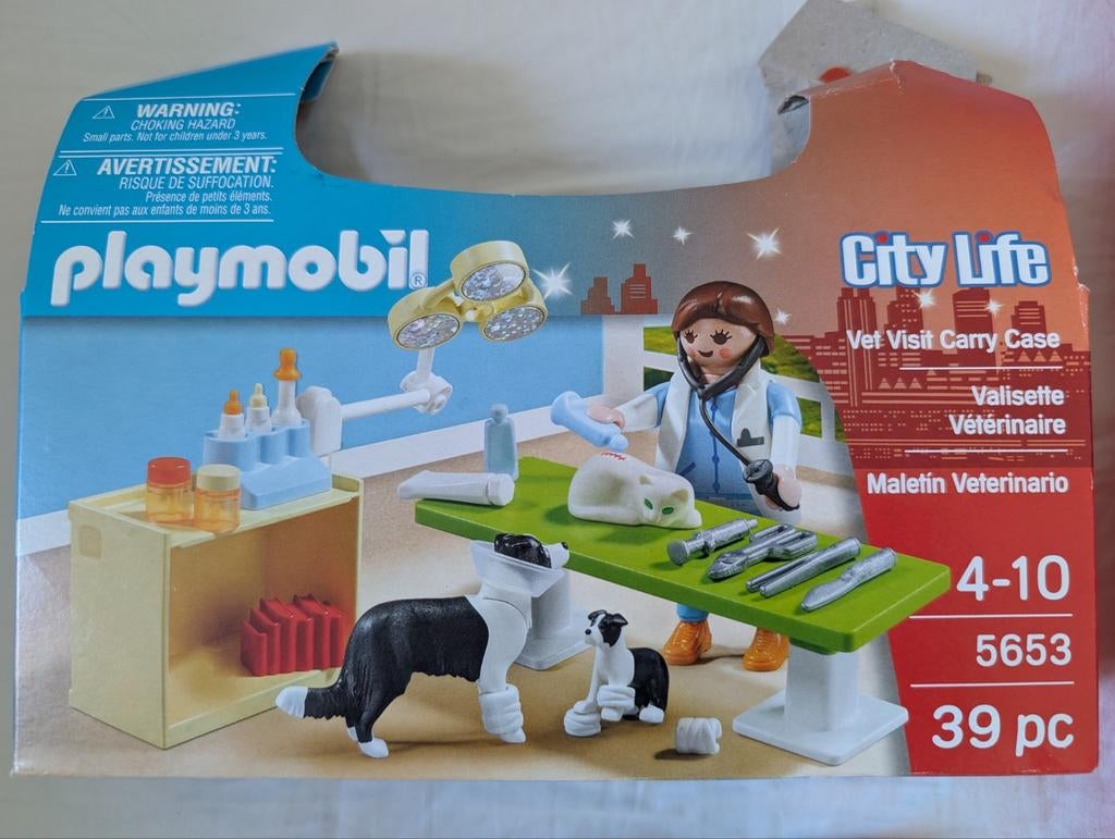 Playmobil Dierenarts Set City Life (in koffer), Ophalen of Verzenden