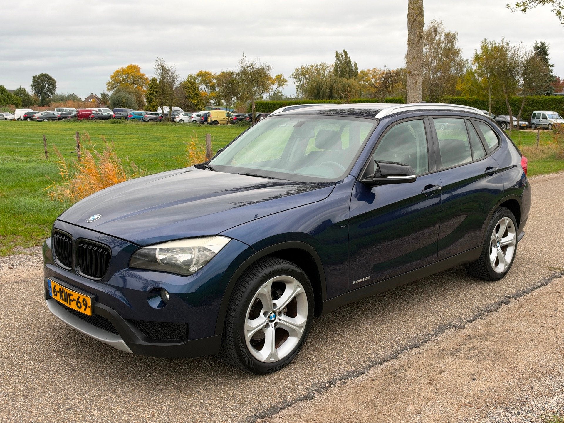 BMW X1 SDrive20i Business AUT APK 07-2027 Airco NAP, 4 cilinders, Blauw, Origineel Nederlands, 184 pk