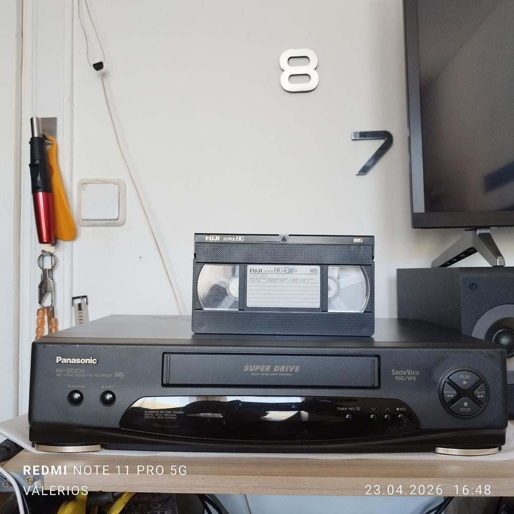 PANASONIC VHS VIDEO Recorder NV-SD 200 ., Ophalen of Verzenden