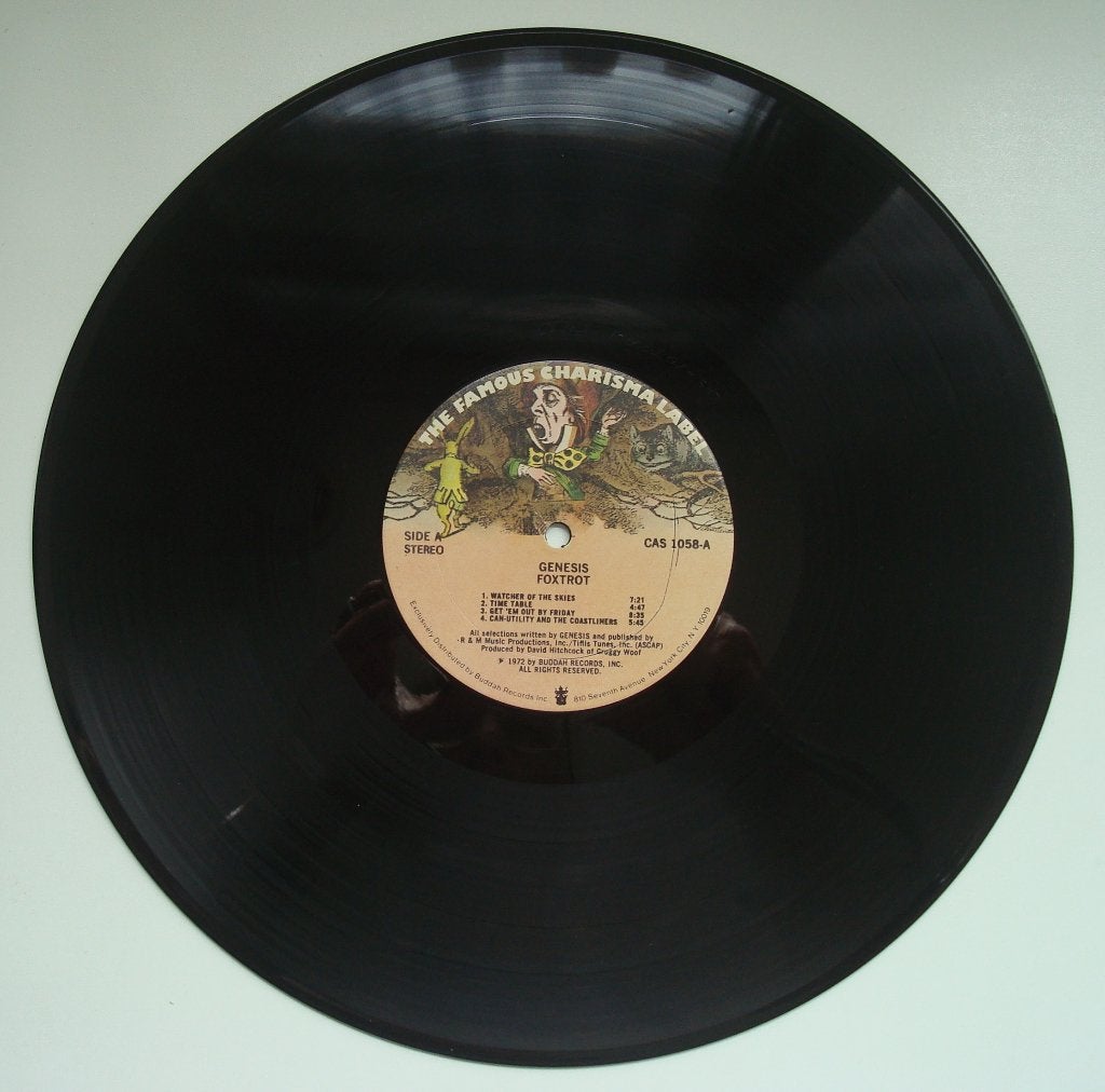 Genesis - Foxtrot, originele lp uit 1972 -Foute Persing-, Ophalen, Gebruikt, 12 inch
