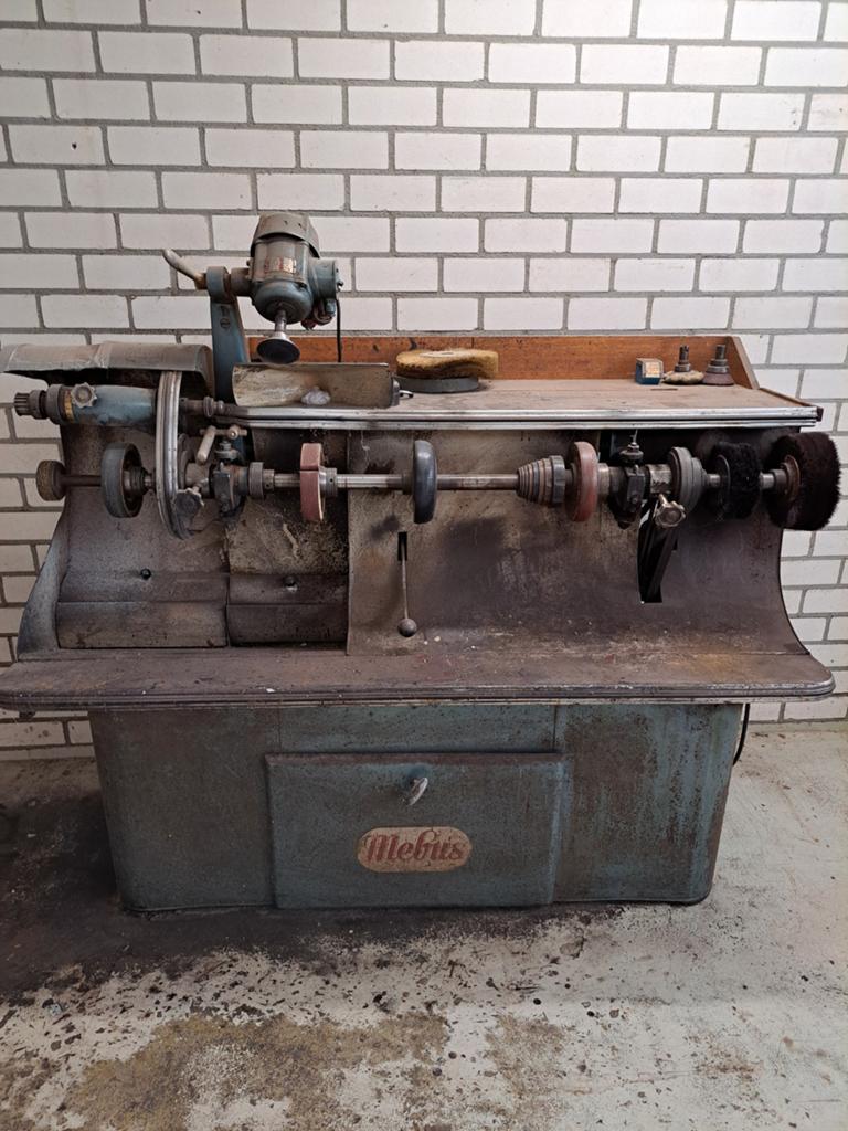 Mebus Schoenmakers Schuurmachine - Vintage Werkbank, Ophalen