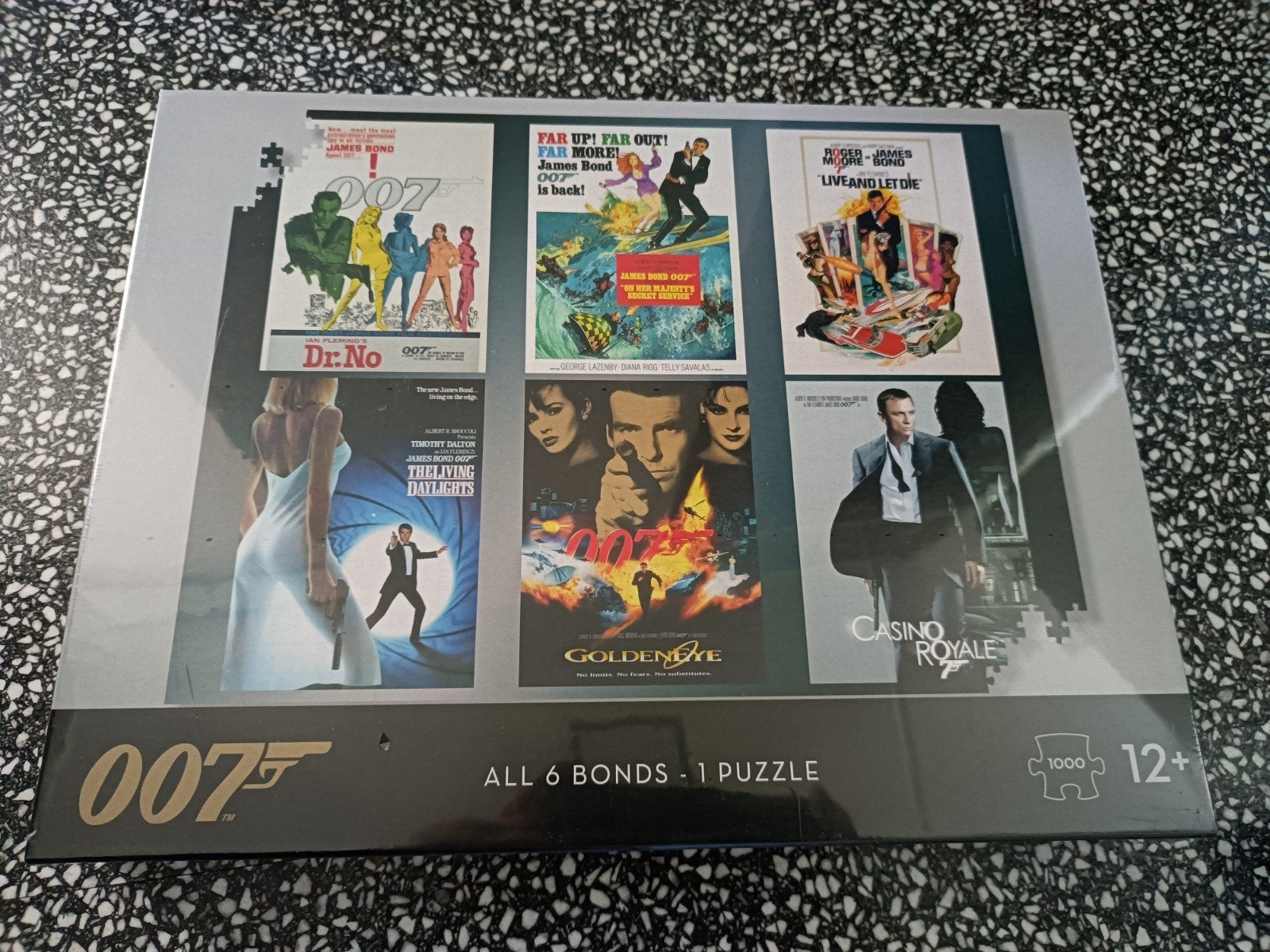 James Bond 007 legpuzzel 1000 stukjes - Ongeopend, Ophalen of Verzenden, Meer dan 50 stukjes, Nieuw, 6 jaar of ouder