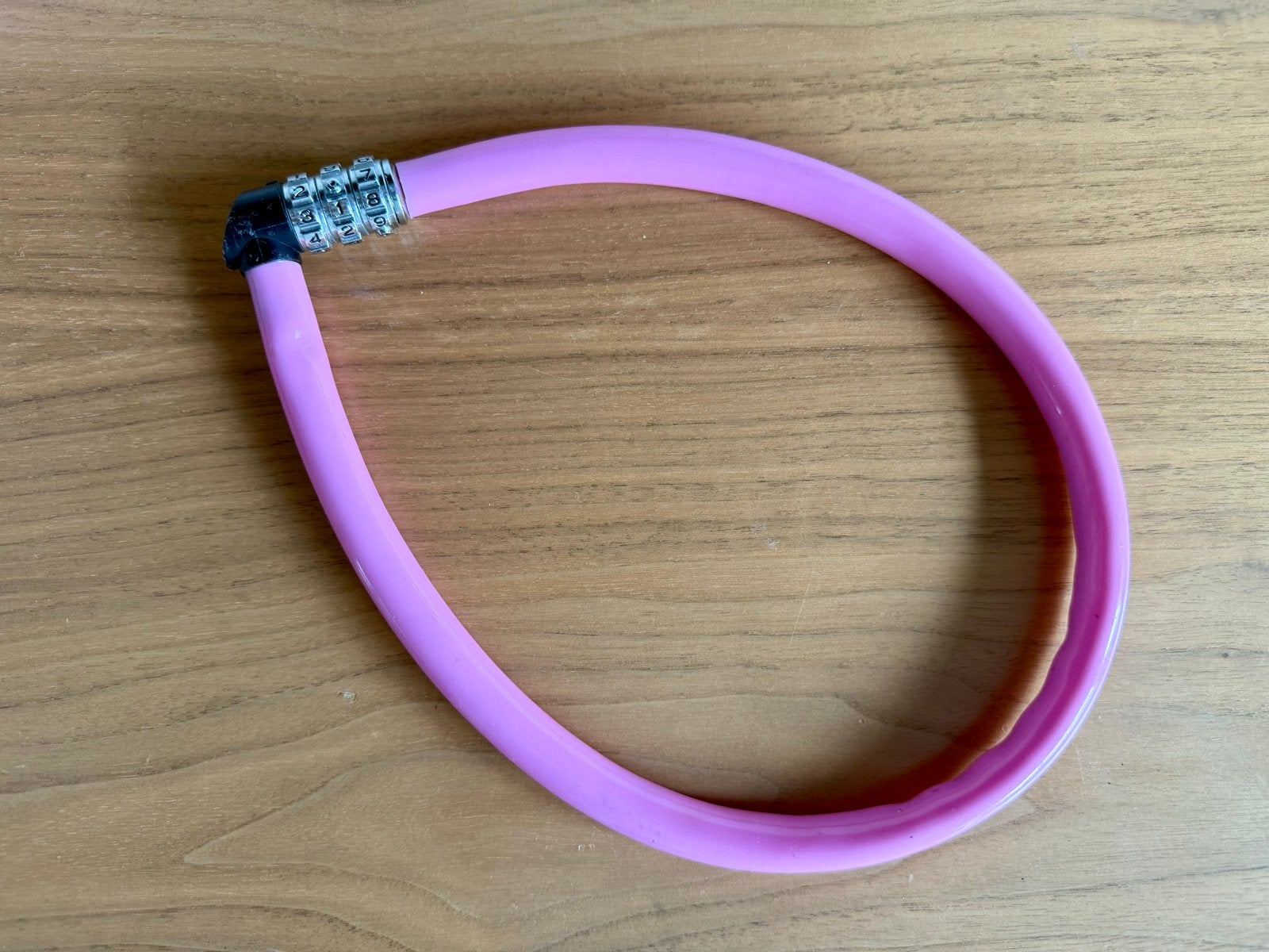 ABUS Kabelslot Kids 1100/55 Roze, Ophalen, Gebruikt
