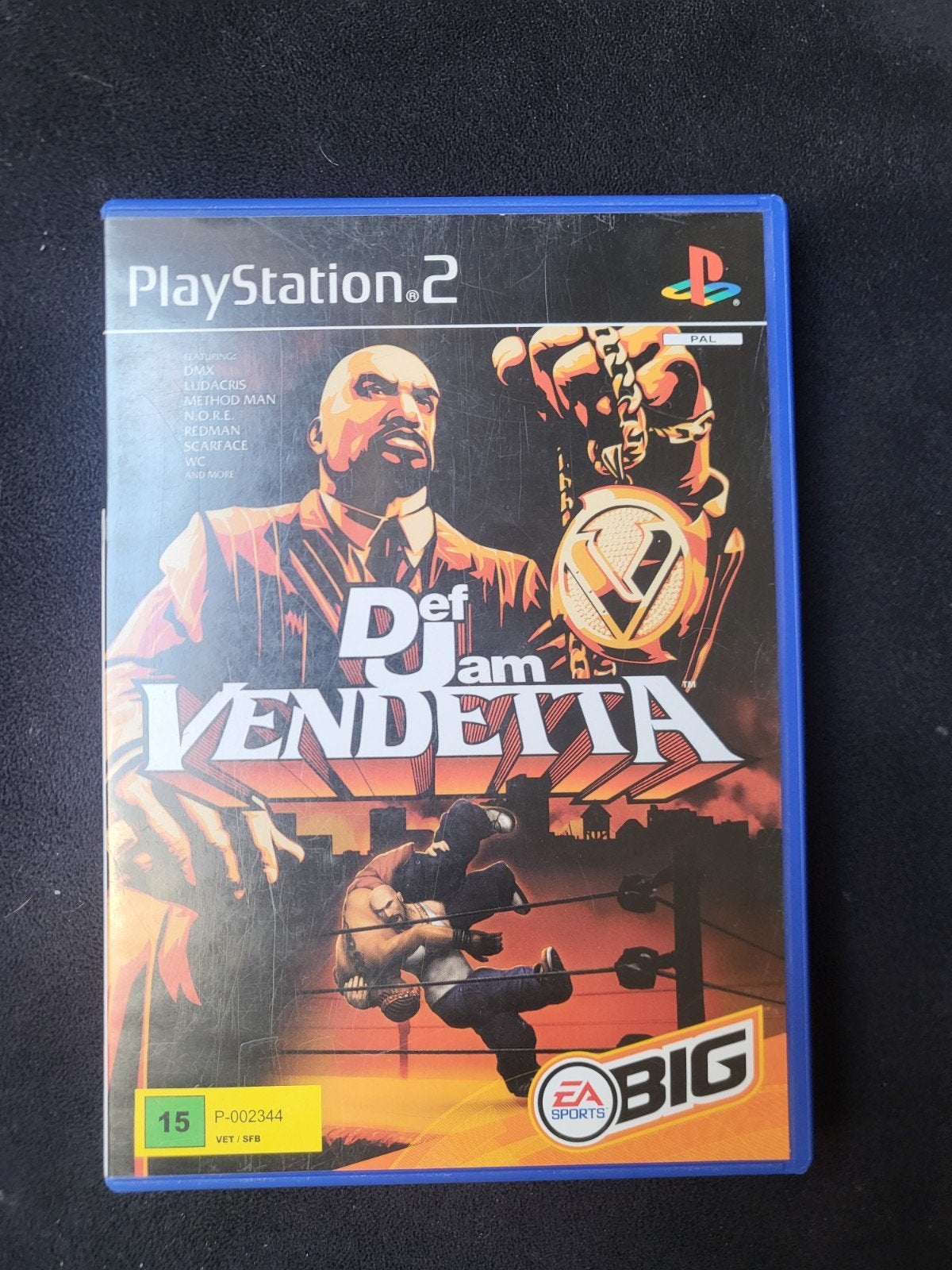 Def Jam Vendetta PS2 - Vechtgame met hiphopsterren, Spelcomputers en Games, Games | Sony PlayStation 2, Ophalen of Verzenden, Sport