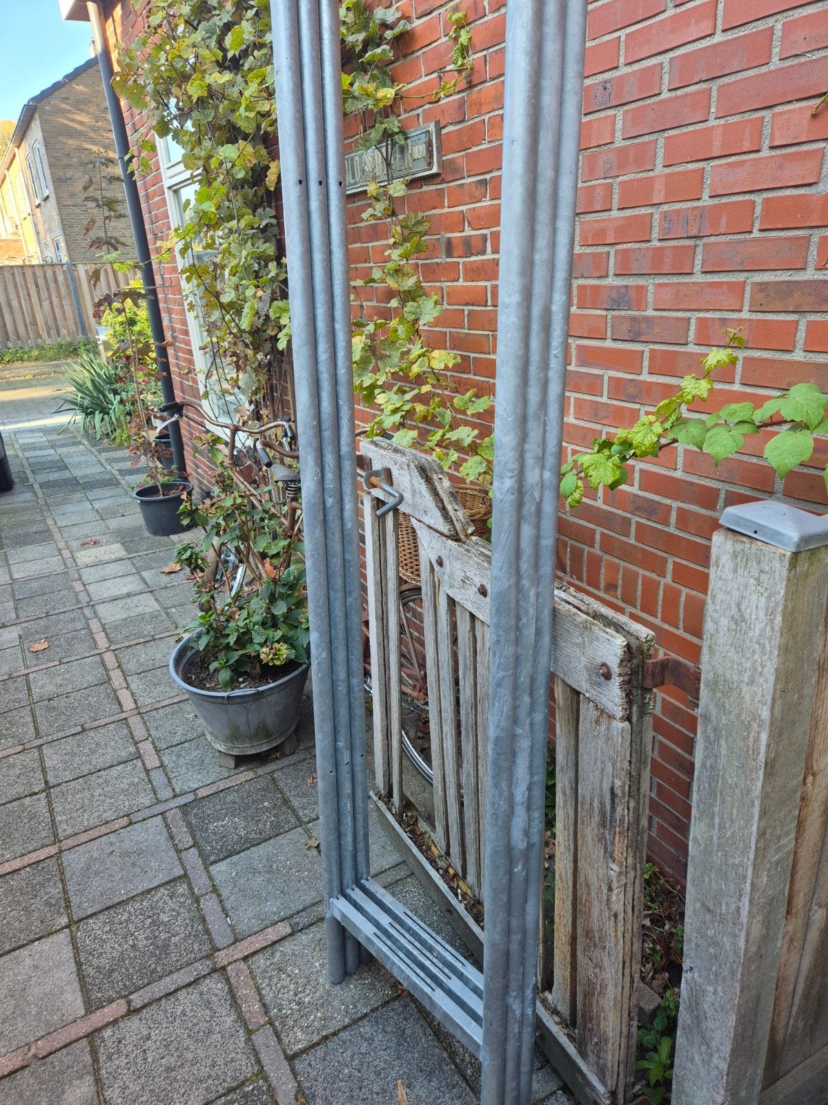 Metalen staanders / rek, Ophalen